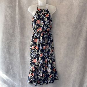 Joie Silk Floral Halter Dress Size XXS